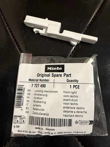 Miele fridge locking mechanism - miele,