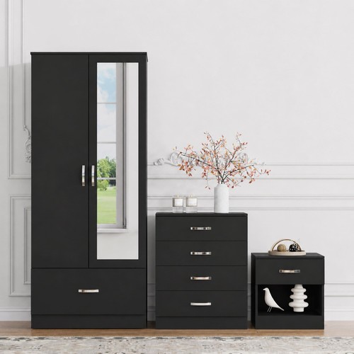 Piece matt black - 3,