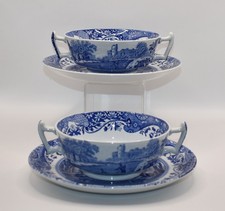 Set vintage spode blue - of,