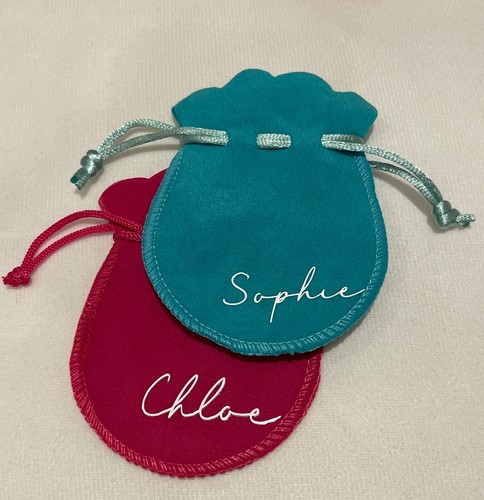 Personalised jewellery bag - jewellery,