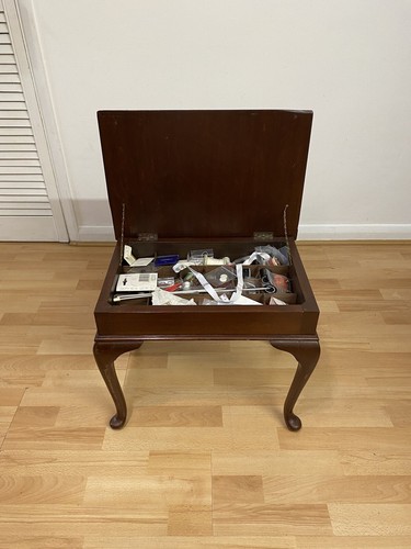 Vintage sewing table - vintage, side