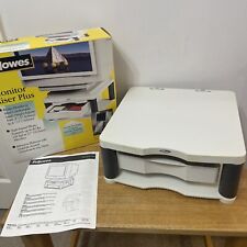 Fellowes 91713 Monitor Riser Plus Supports up to 80lbs or 21" Monitors