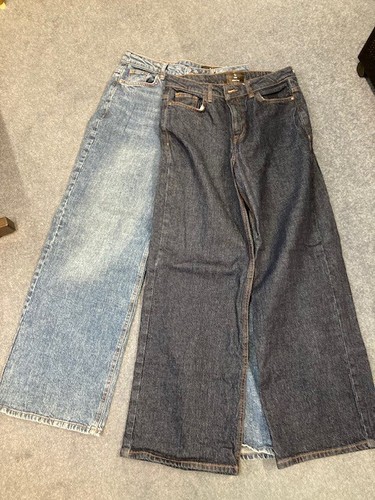 Pairs ladies wide leg jeans - 2,