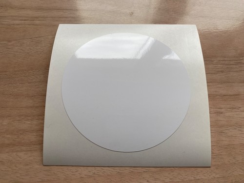 Gloss white self - gloss, adhesive
