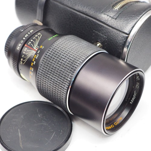 Chinon 200mm lens a m - chinon, a/m