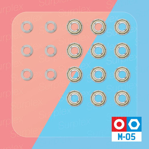 Complete ball bearing - complete,