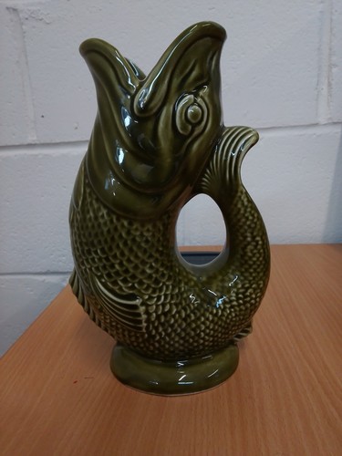 Dartmouth pottery gluggle - pottery,