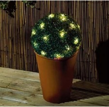 Solar Powered 20 LED Topiary