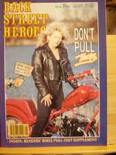 VINTAGE BSH BACK STREET HEROES MOTORCYCLE BIKE MAG MAY 1990 # 73 JOHAN BILLANDER