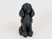 Poodle Low Poly Sculpture Desk