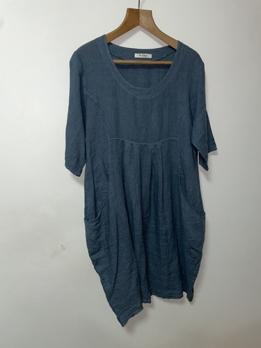 Woolovers linen balloon dress - woolovers,