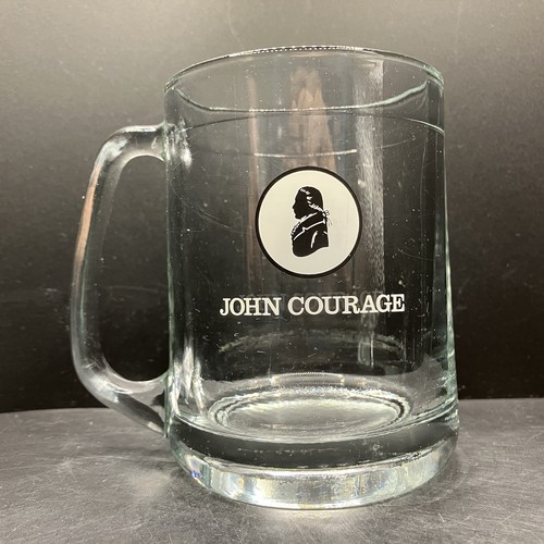 Vintage john courage half pint - john,