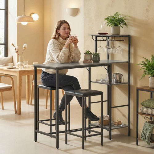 Homcom 3pcs breakfast bar - homcom,