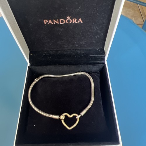 Pandora 14k gold plated heart - pandora,