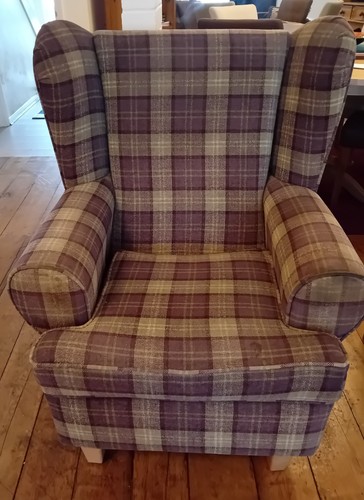High back winged - high, armchair