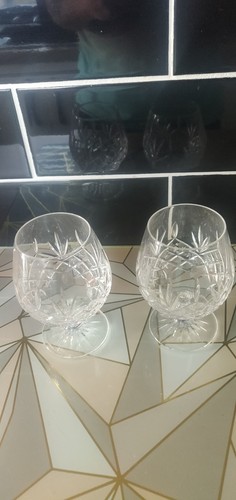 Vintage crystal cut - cut, glass