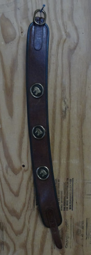 Western leather for breast - leather,