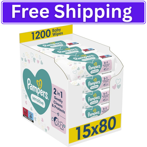 Pampers sensitive baby wipes - sensitive,