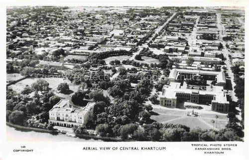 Khartoum sudan aerial - sudan,