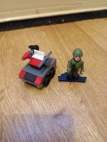 Lego green army - army, man