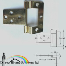 Pair Of Steel Electro Brassed