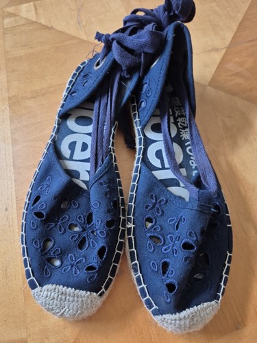 Superdry navy sandals - superdry, size