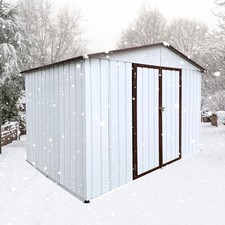 8x6ft Metal Storage Shed