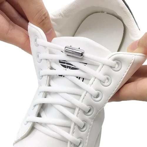 Tie elastic shoe laces - shoe,