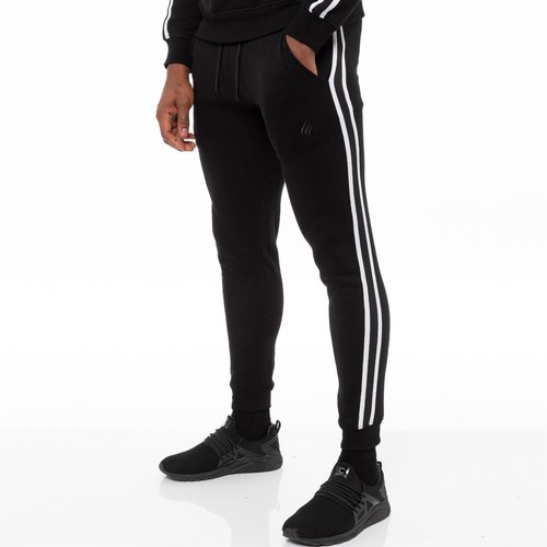 Enzo mens joggers striped - enzo,