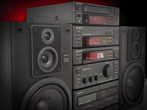 Sony bookshelf hifi - bookshelf,