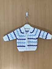 Hand Knitted Baby Cardigan -