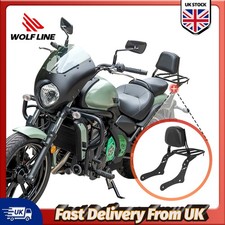 Luggage Rack For Kawasaki Vulcan S 650 VN Backrest Lazyback Sissy Bars WOLFLINE