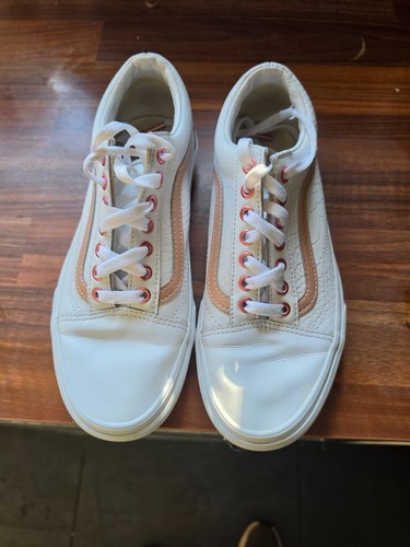 Vans womens white - womens, 7