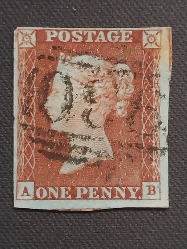Sg8 penny red - 1d, ab