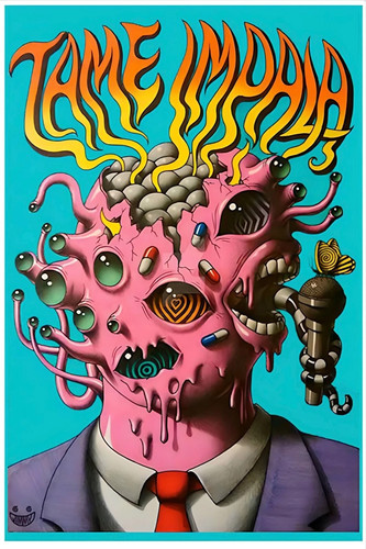 Tame impala poster - tame,