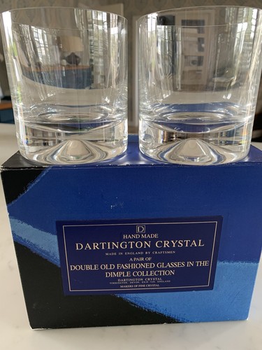 Dartington crystal pair - dartington, of