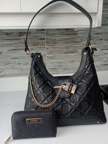 River island black embossed - island,