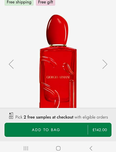 Giorgio armani 100ml - armani,