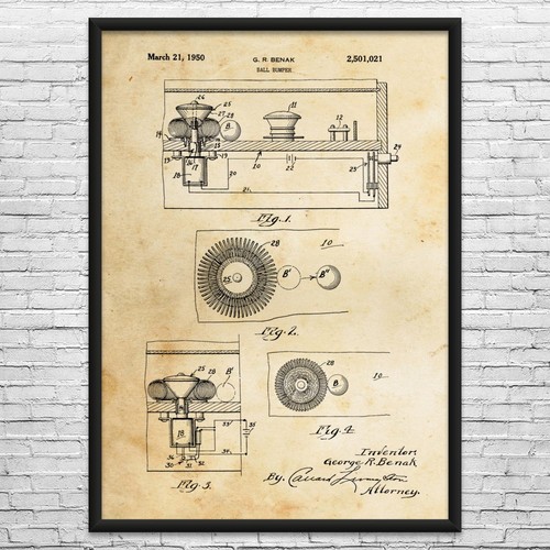 Pinball bumper patent - bumper, wall