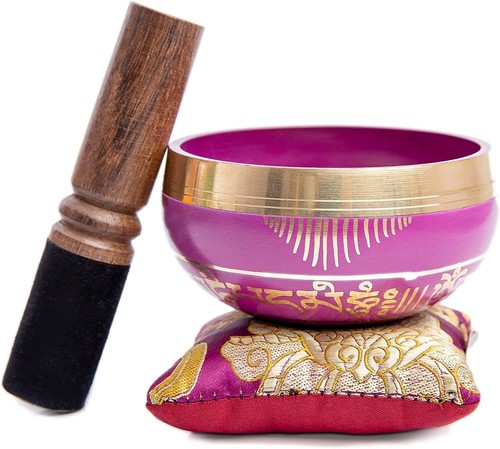 Tibetan singing bowl set - tibetan,