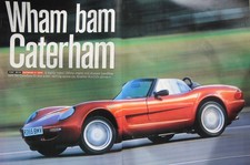 Original 1997 Autocar magazine Driving Report, CATERHAM 21 VHPD
