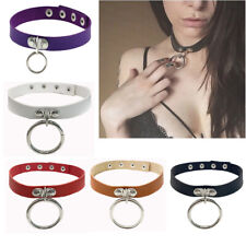 Women Ring Choker Punk Collar