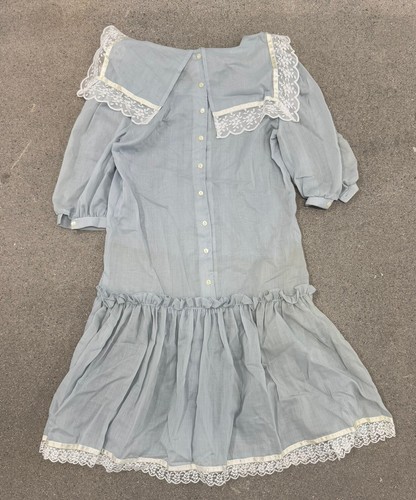 Vintage gunne sax dress blue - vintage,