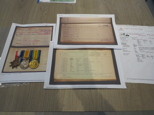 Ww1 medal trio 37191 - ww1, l/37191