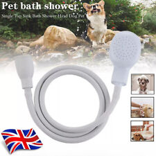 Single 1-3m Tap Bath Sink Pet Shower Head Hose Hairdresser Push On Mixer