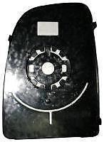 Frankia Motorhome Door Wing Main Mirror Glass Upper Heated Convex Right 2006>