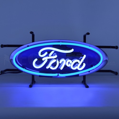 Ford oval neon sign genuine - oval,