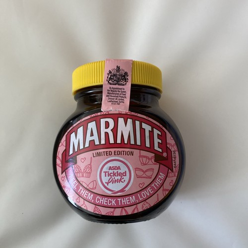 Empty marmite tickled pink - tickled,