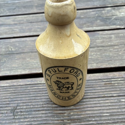 Vintage stoneware bottle - vintage, s