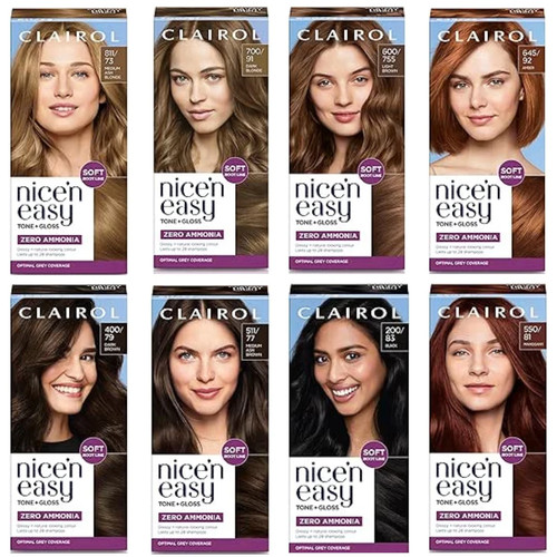 Clairol nice easy - clairol, tone+gloss